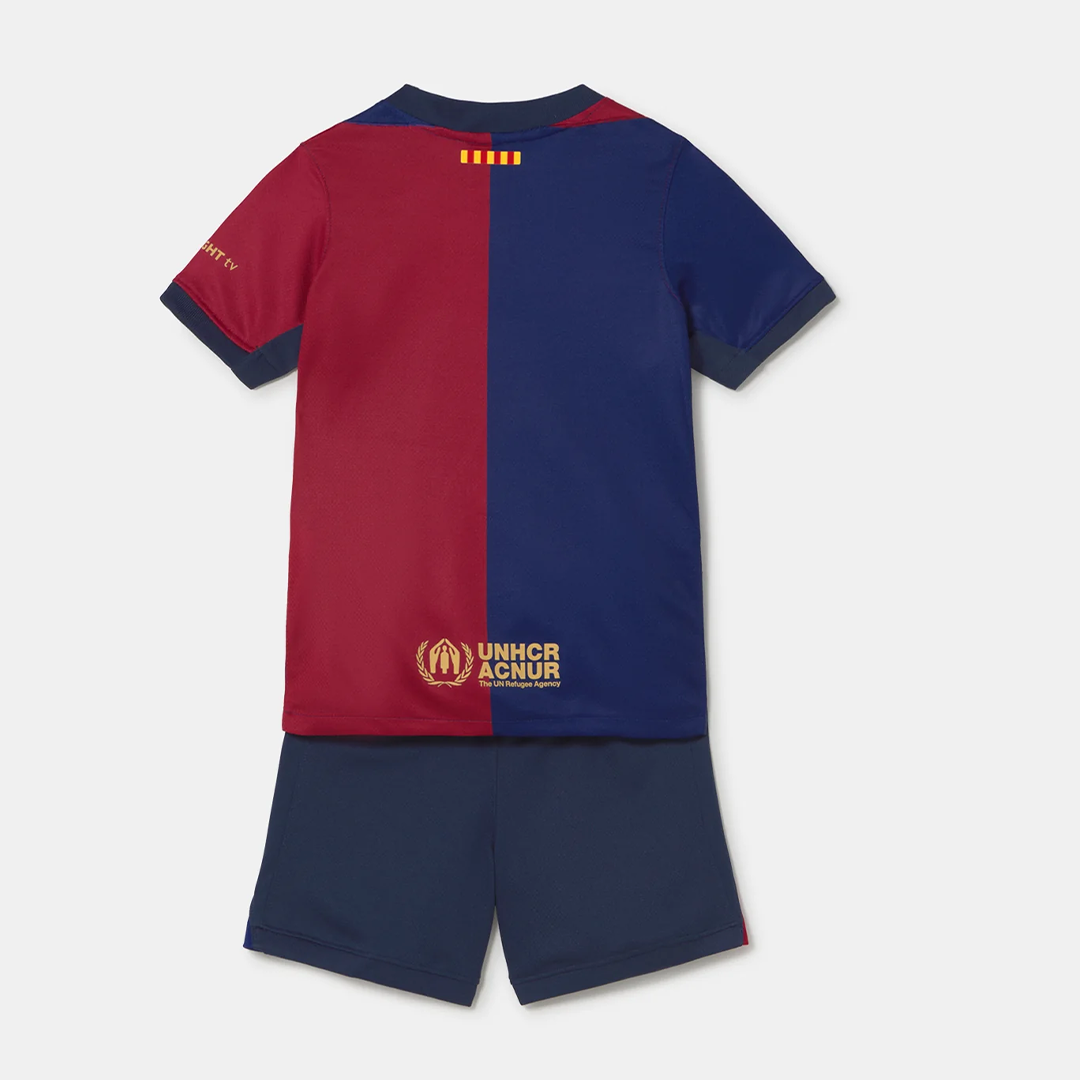 Conjunto Niños Barcelona Primera Equipación 2024/25 🎁