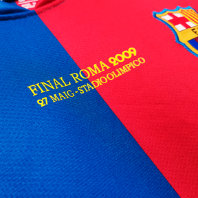 Camiseta Barcelona - Hombre Retro  2008/09 + Parche Champions League 🎁