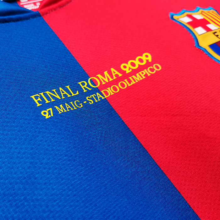 Camiseta Barcelona - Hombre Retro  2008/09 + Parche Champions League 🎁