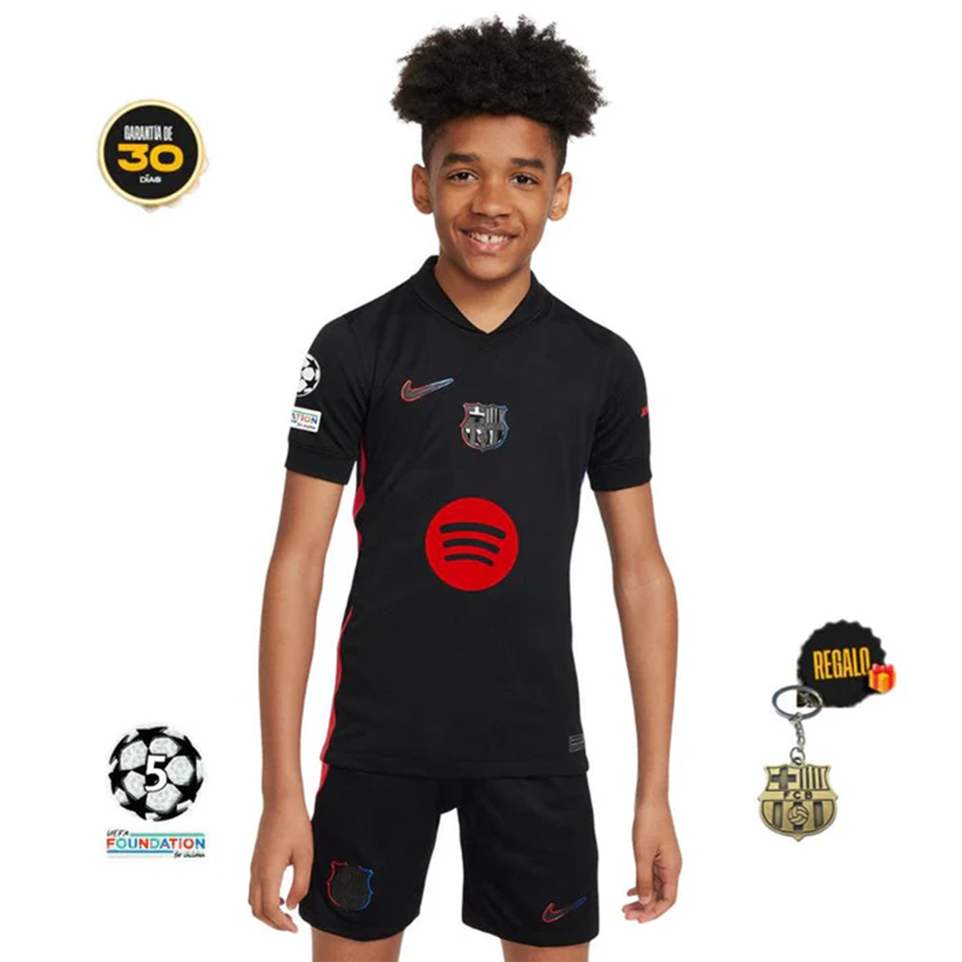 Conjunto Niños Barcelona Segunda Equipación 2024/25 🎁