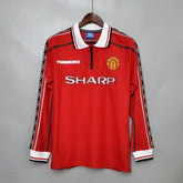 MANCHESTER UNITED I 98/99 HOMBRE (RETRO) MANGA LARGA - TIENDA DEL JUGADOR