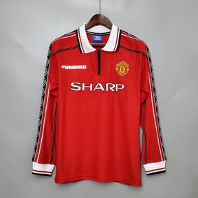 MANCHESTER UNITED I 98/99 HOMBRE (RETRO) MANGA LARGA - TIENDA DEL JUGADOR