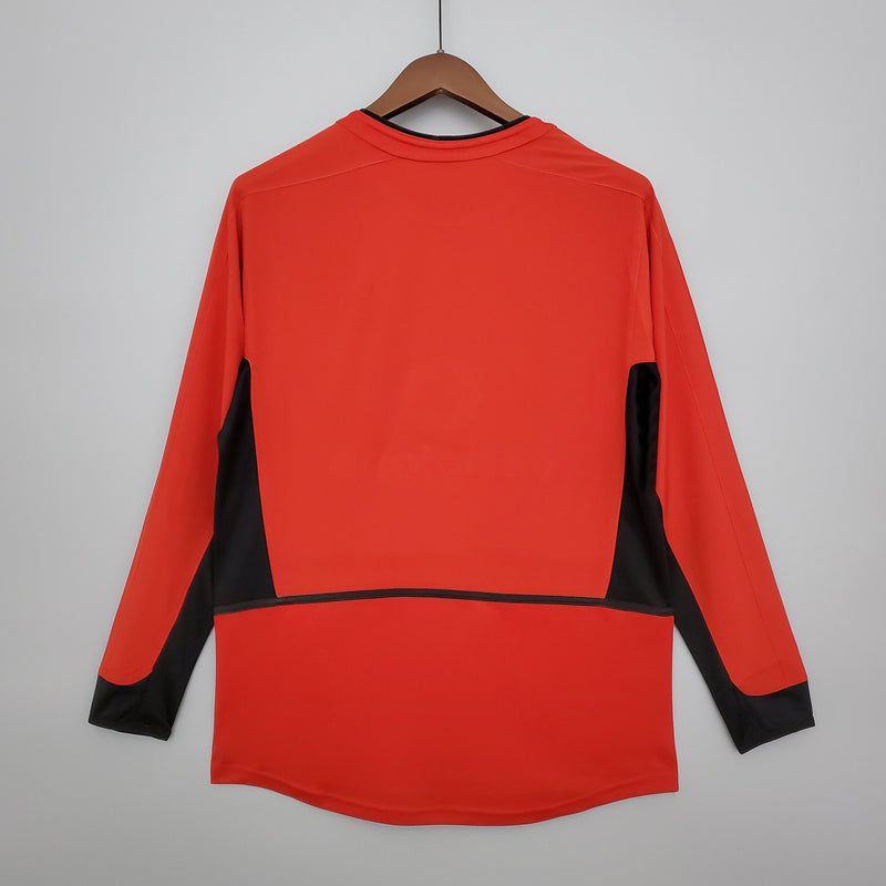 MANCHESTER UNITED I 02/03 HOMBRE (RETRO) MANGA LARGA - TIENDA DEL JUGADOR