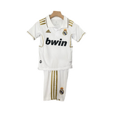 CAMISETA REAL MADRID I 11/12 CONJUNTO INFANTIL (RETRO) - TIENDA DEL JUGADOR