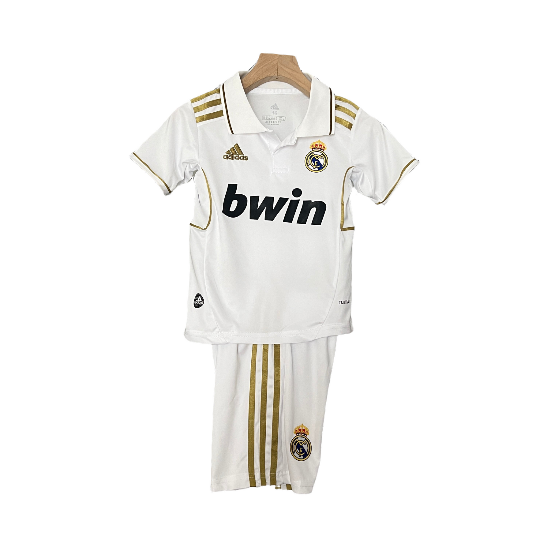 CAMISETA REAL MADRID I 11/12 CONJUNTO INFANTIL (RETRO) - TIENDA DEL JUGADOR