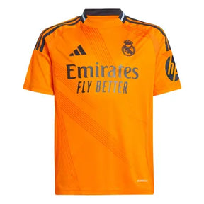 Conjunto Niños Real Madrid Segunda Equipación Naranja 2024/25 + 3 REGALOS 🎁