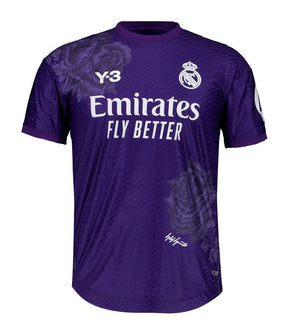 REAL MADRID Y-3 PURPLE 24/25 MEN'S JERSEY (PLAYER VERSION) 