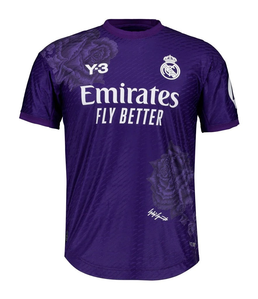 REAL MADRID Y-3 PURPLE 24/25 MEN'S JERSEY (PLAYER VERSION) 
