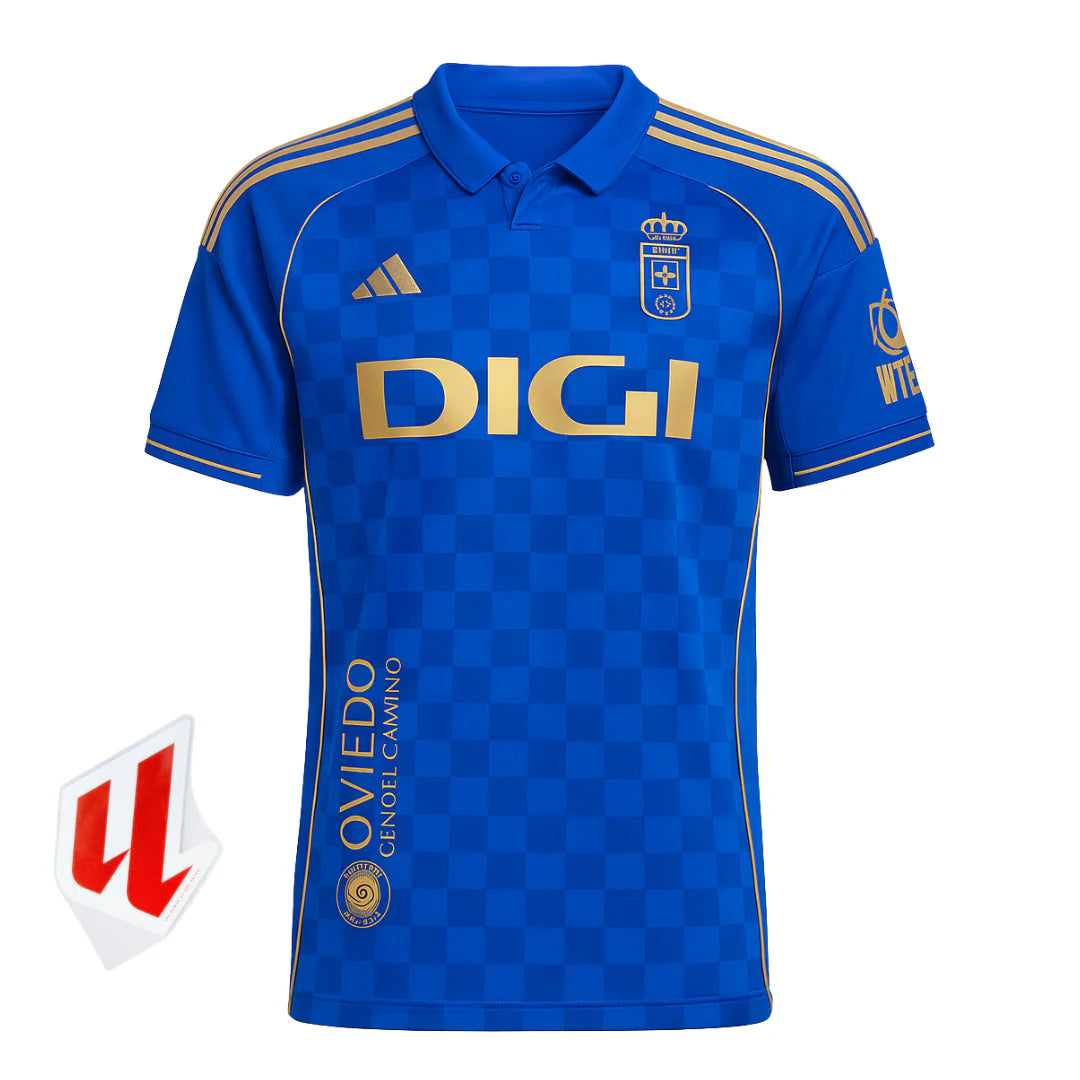 Real Oviedo Home Shirt - 25/26 Men's
