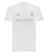 REAL MADRID LIMITED EDITION BALMAIN PARIS WHITE 24/25 MEN'S JERSEY 