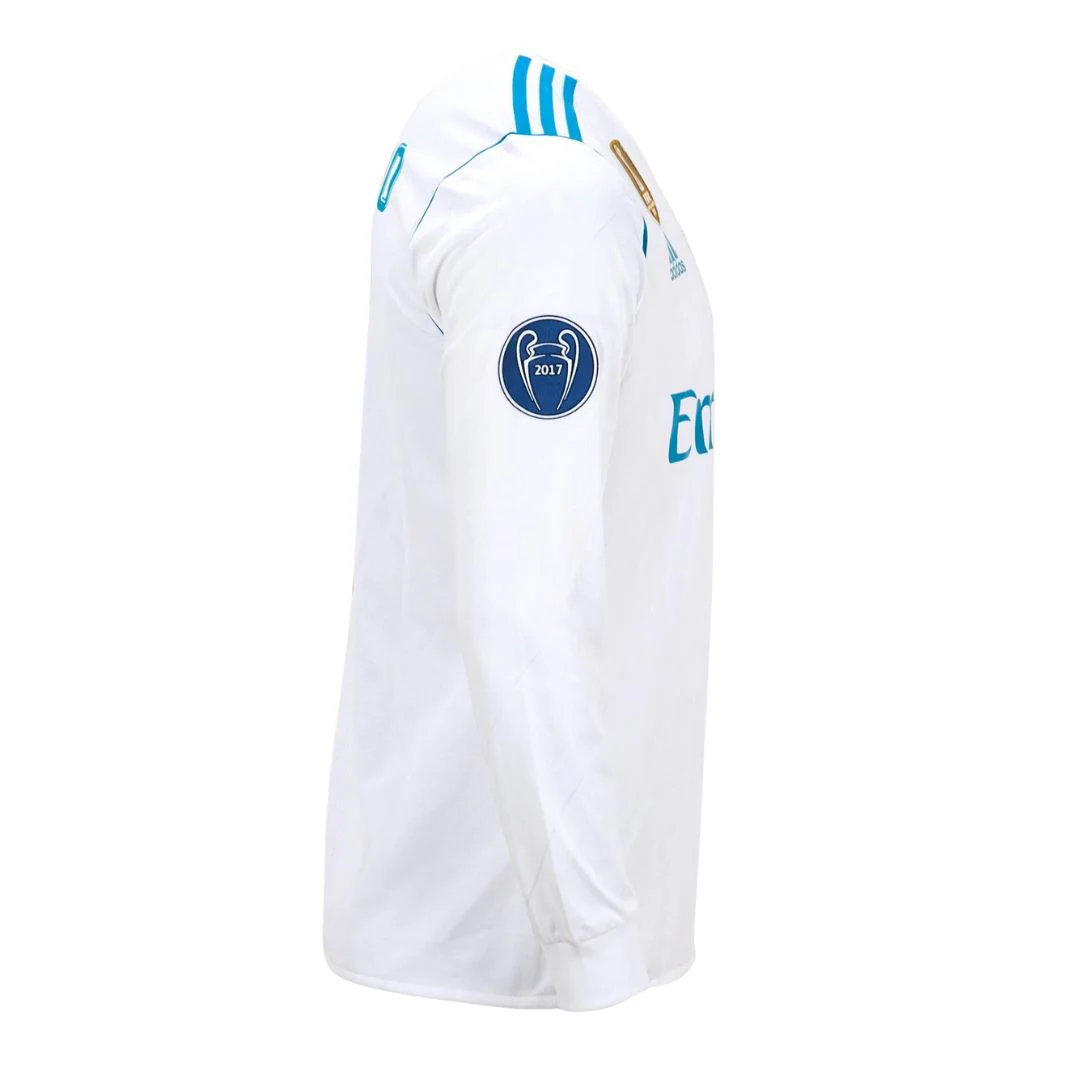 Real Madrid Retro Jersey - 2018 + Champions League Patch + World Cup 