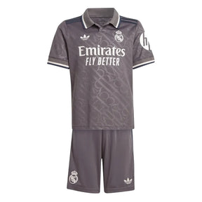 Conjunto Niños Real Madrid Tercera Equipación 2024/25 + 3 REGALOS 🎁