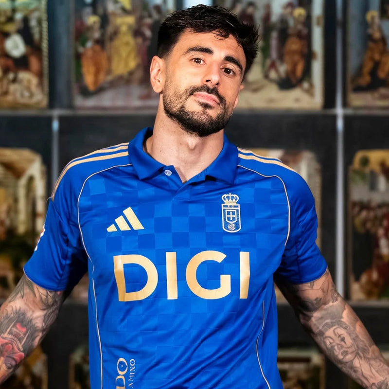 Real Oviedo Men's Home Shirt 25/26