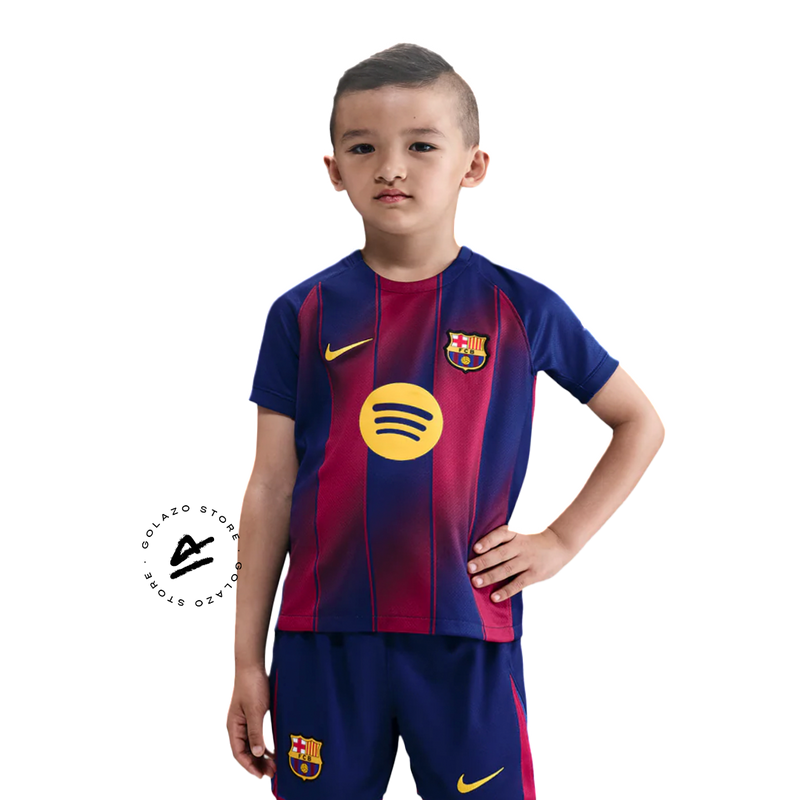 Barcelona Kids' Home Kit 2025/26 + 3 Gifts 🎁