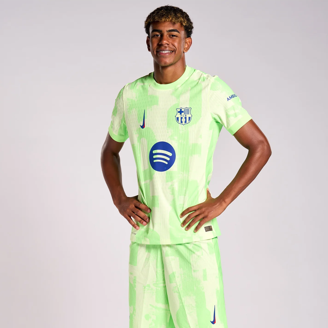 Camiseta Barcelona - Tercera Equipación + Parche Champions League 🎁