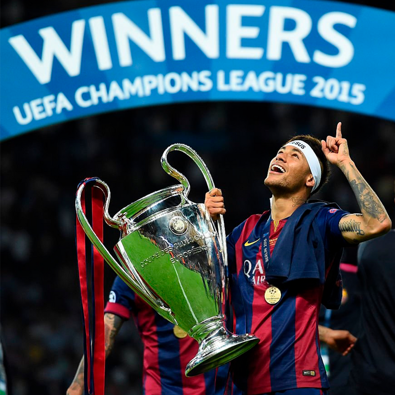 Barcelona - Primeira Kit Retro Shirt 2014/15 + 3 Gifts 🎁