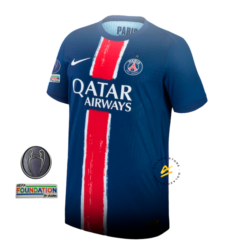 Camiseta PSG I - 2024/25 Hombre + Parche Champions League