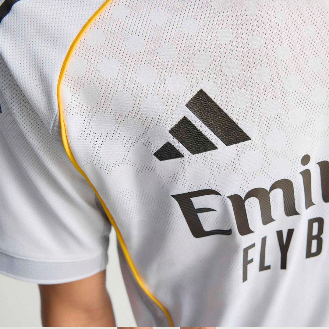 Real Madrid Home White Shirt 25/26 + La Liga Patch + FREE GIFT 🎁 