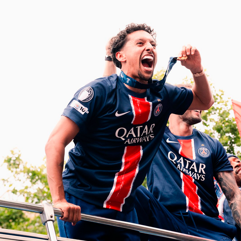Camiseta PSG I - 2024/25 Hombre + Parche Champions League