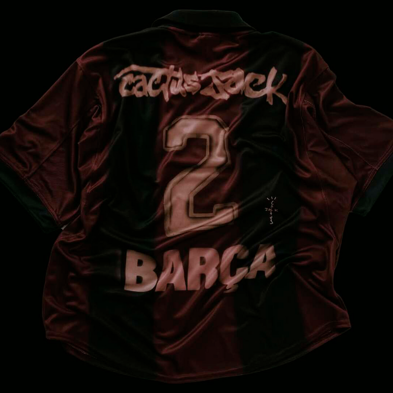 Barcelona Retro 2000/01 Travis Scott x Nike Shirt